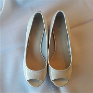 BNWOT Cole Hann Nike Air Peep Toe Wedge Pump